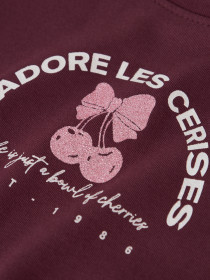 NAME IT Bluse Vix Burgundy Cerises